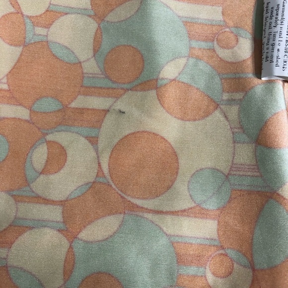 GK Gymnastics Leotard AS Adult Small With Tags Yellow Orange Green Circles - Picture 10 of 16